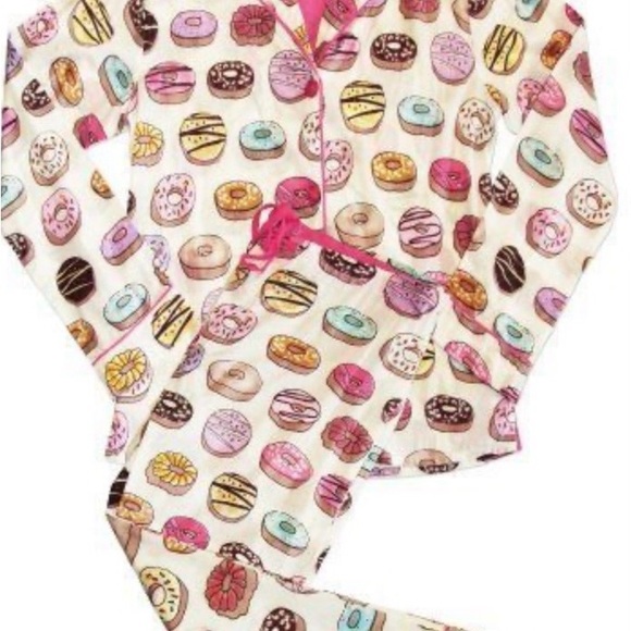 PJ Salvage Multicolor light weight cotton Donut 🍩 women’s pajamas - Picture 11 of 11